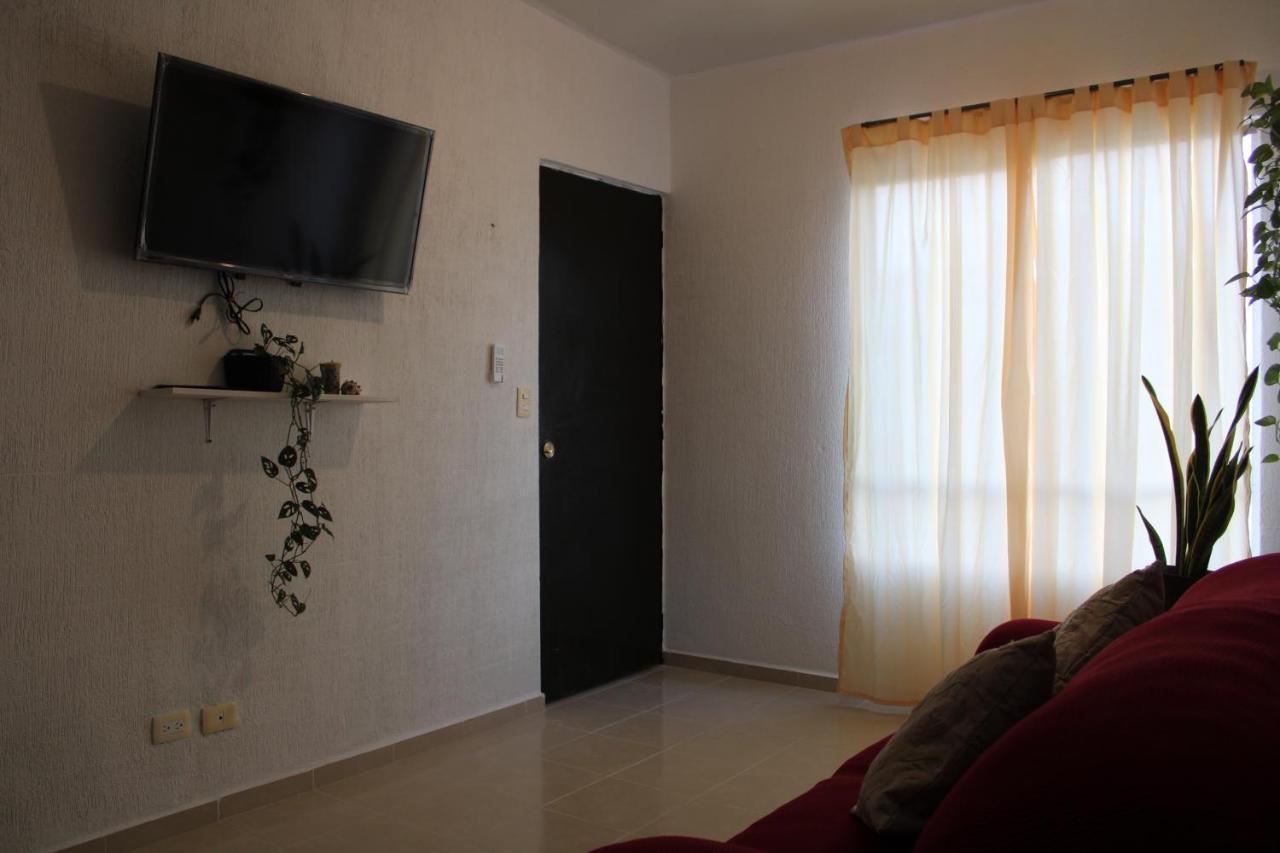 Relajante Y Acogedor Apartamento Con Alberca En Cancun Bagian luar foto