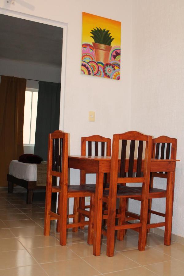 Relajante Y Acogedor Apartamento Con Alberca En Cancun Bagian luar foto
